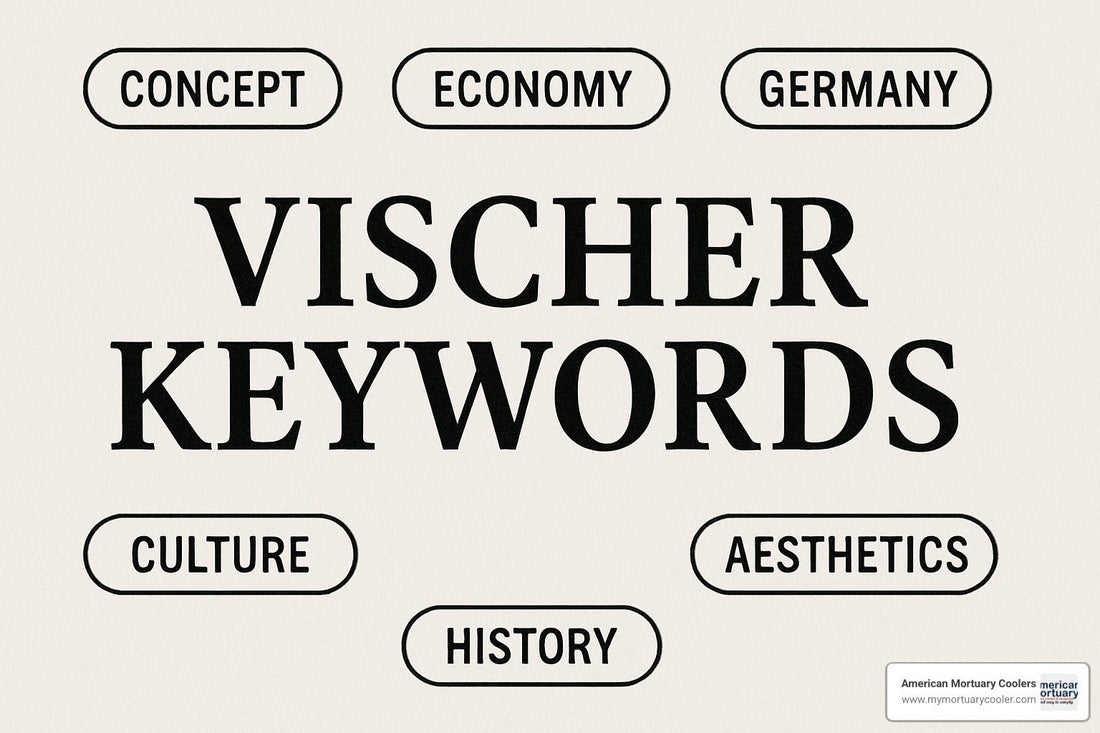 Beginner's Guide to Understanding Vischer Keywords Concepts - American Mortuary Coolers & Equipments