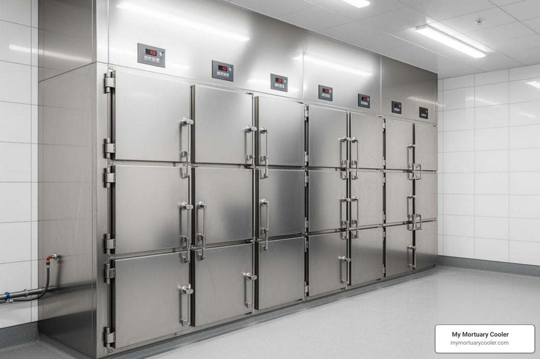 Beyond the Chill: Selecting the Right Morgue Refrigeration - American Mortuary Coolers & Equipments