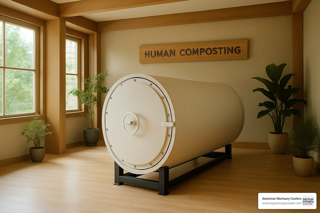 Cheat Sheet to Body Composting Costs - American Mortuary Coolers & Equipments