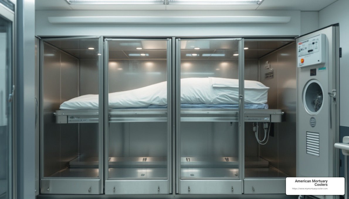 Chill Out: Understanding the Function of Mortuary Fridges - American Mortuary Coolers & Equipments