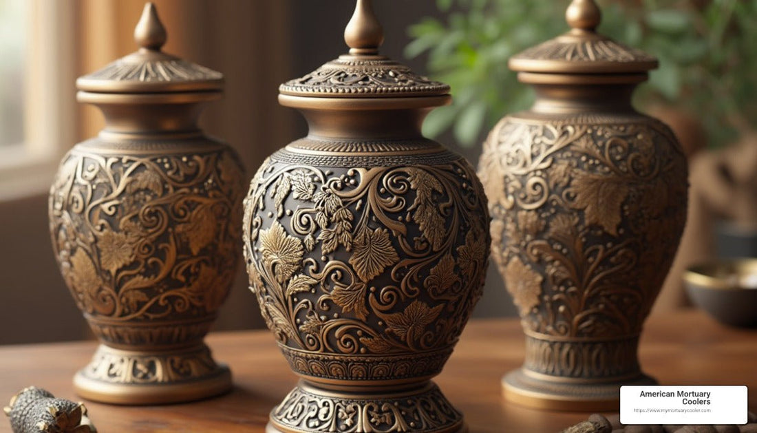 Custom Urns: Creating a Unique Tribute - American Mortuary Coolers & Equipments