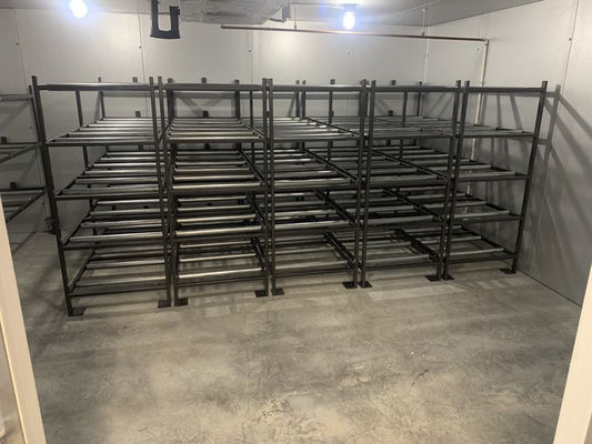 mortuary cooler racks 