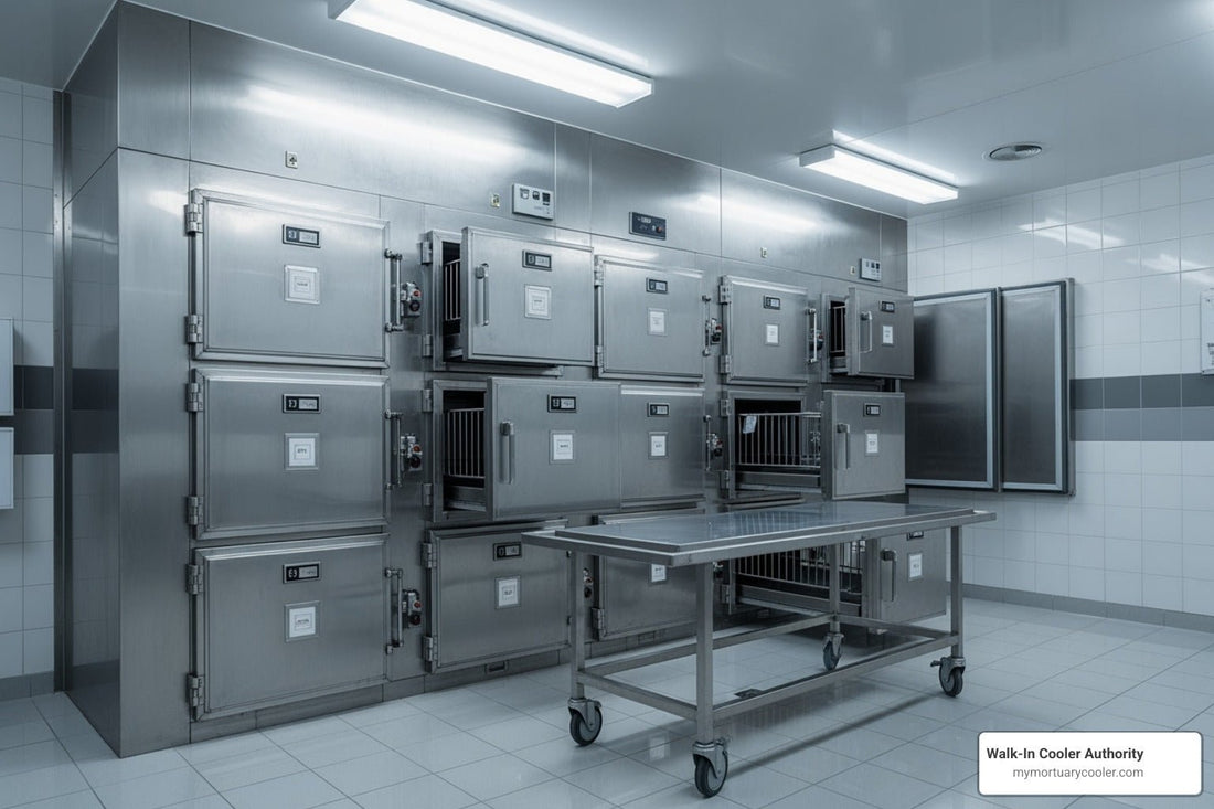 Detailed Guide to Comparing Mortuary Freezers - American Mortuary Coolers & Equipments