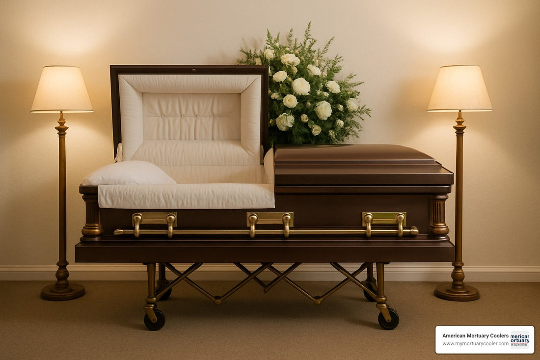 Everything You Need to Know About Body Casket Options - American Mortuary Coolers & Equipments