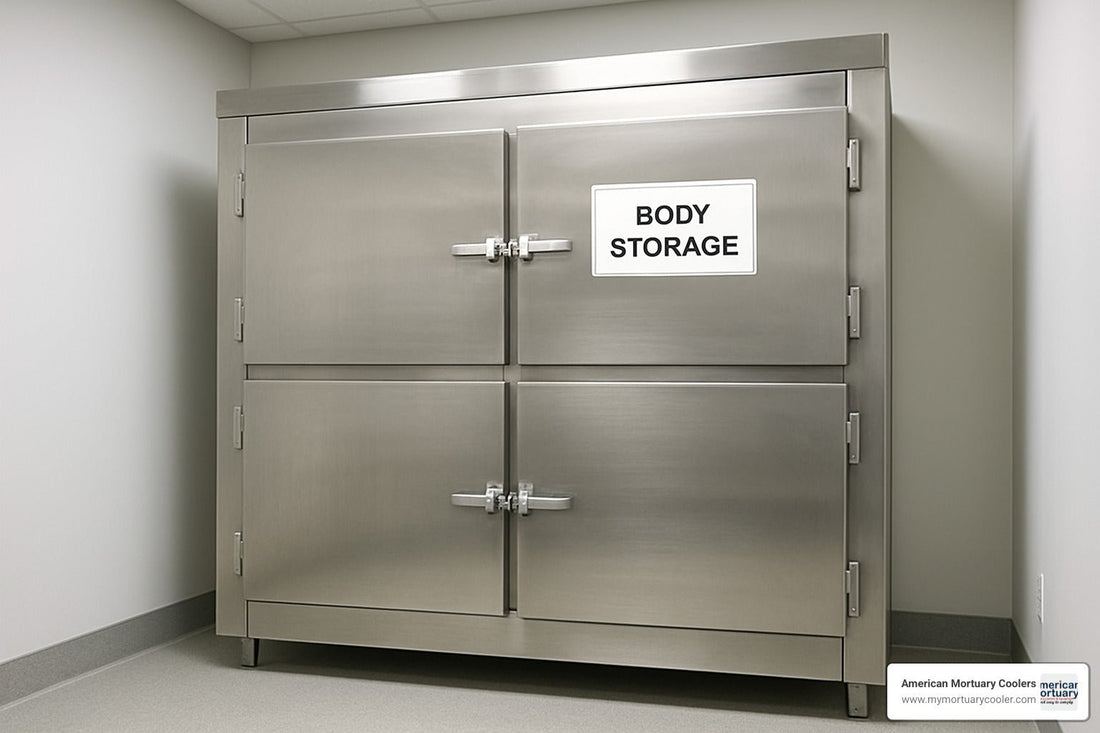 Everything You Need to Know About Body Storage in Morgue Fridges - American Mortuary Coolers & Equipments