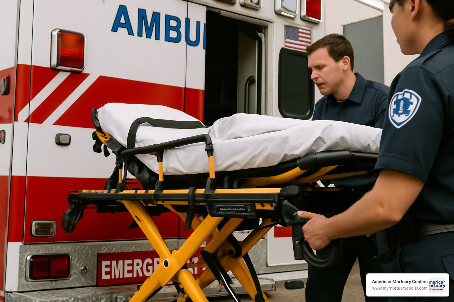 Everything You Need to Know About Buying an Ambulance Cot - American Mortuary Coolers & Equipments