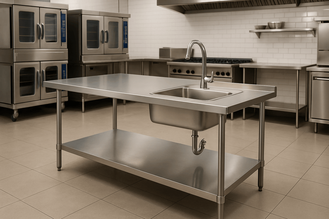 Everything You Need to Know About Choosing a Prep Table With Sink - American Mortuary Coolers & Equipments