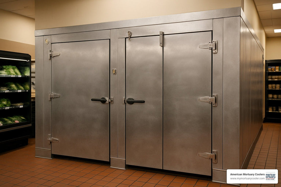 Everything You Need to Know About Custom Walk-In Coolers - American Mortuary Coolers & Equipments