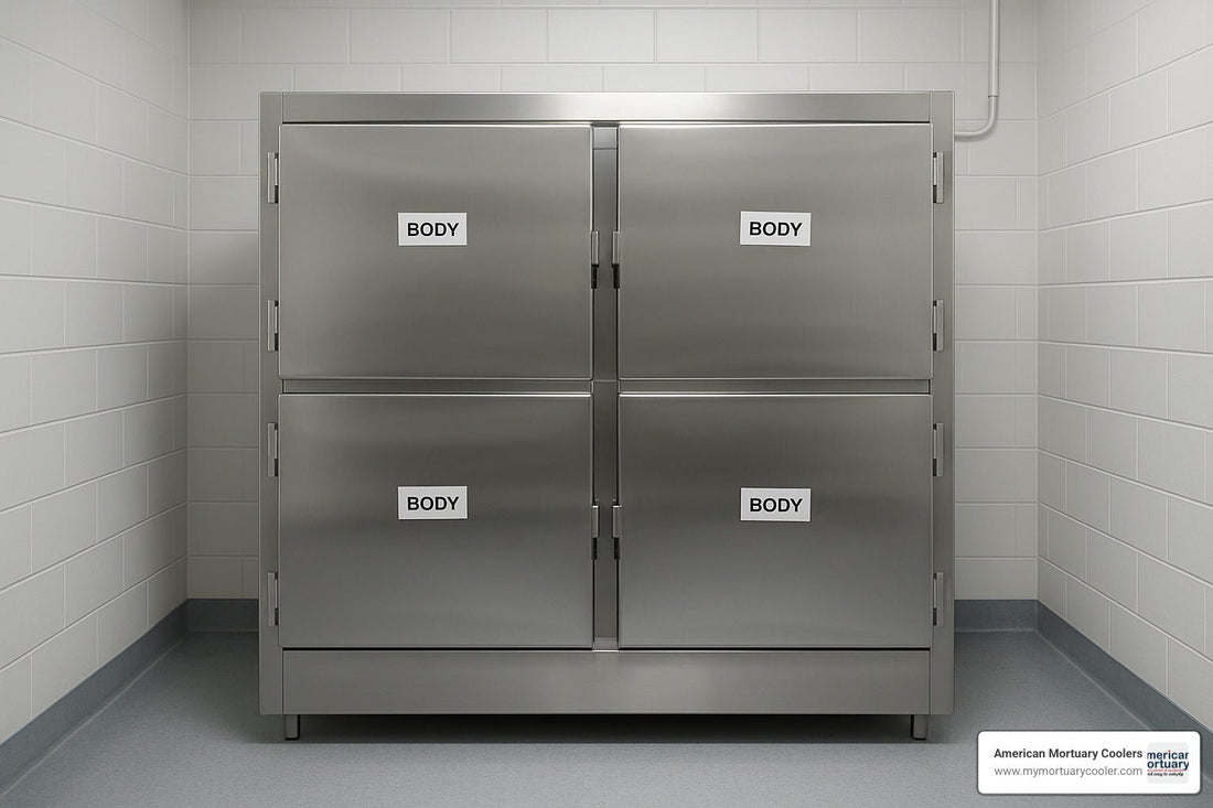 Everything You Need to Know About Four Body Morgue Fridges - American Mortuary Coolers & Equipments