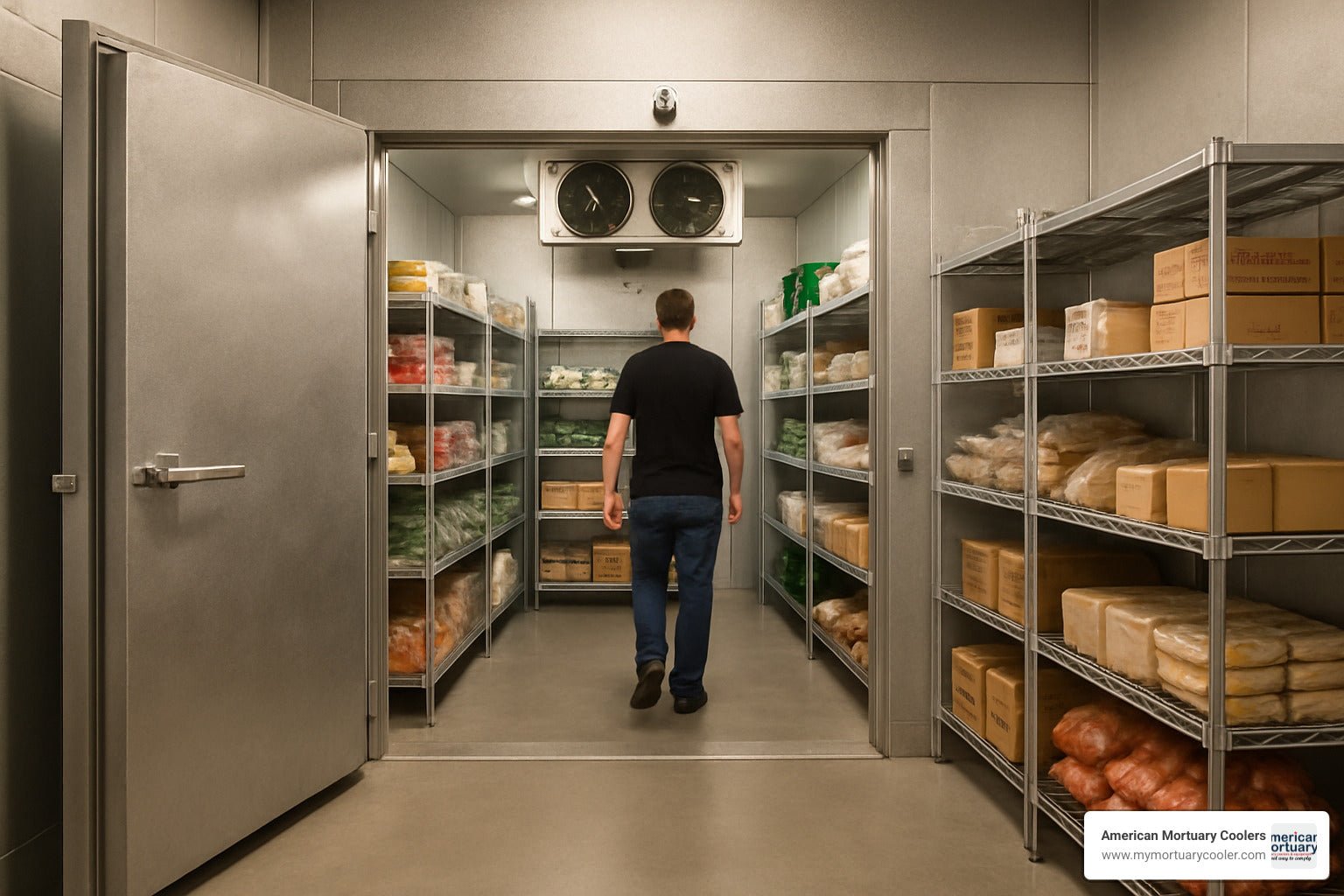 Everything You Need to Know About Freezer Walk-Ins | American Mortuary Coolers & Equipments