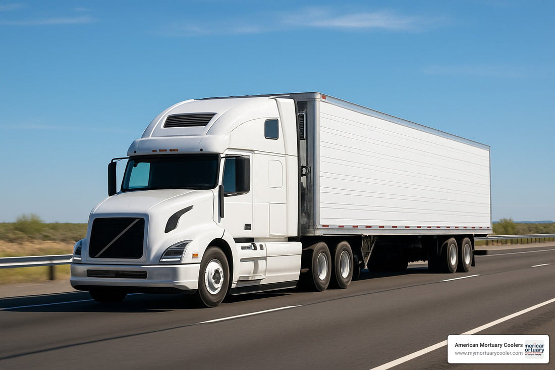 Everything You Need to Know About Reefer Trucks - American Mortuary Coolers & Equipments