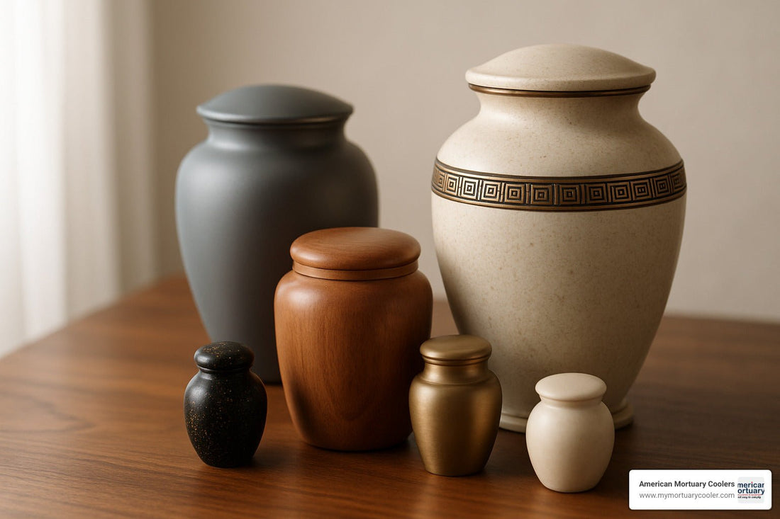 Everything You Need to Know About Urns and Keepsakes for Ashes - American Mortuary Coolers & Equipments