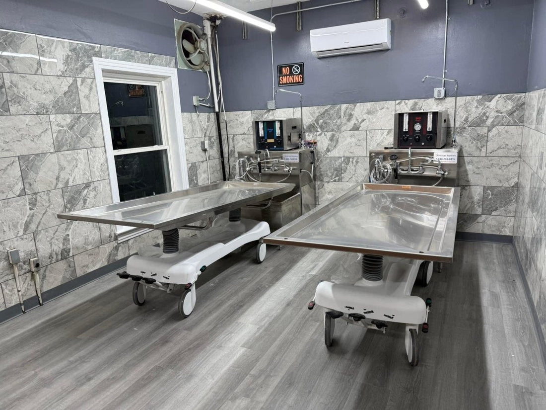 Funeral Home Care Centers: Centralized Care Facilities for Embalming Specialists - American Mortuary Coolers & Equipments