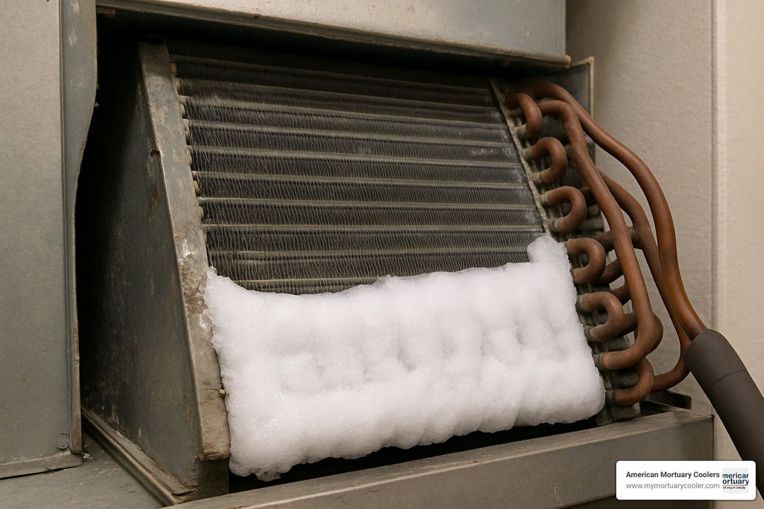 How to Fix a Frozen Evaporator Coil, Even if You've Never Tried It Before - American Mortuary Coolers & Equipments