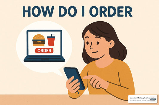 How to Order in 5 Simple Steps - American Mortuary Coolers & Equipments