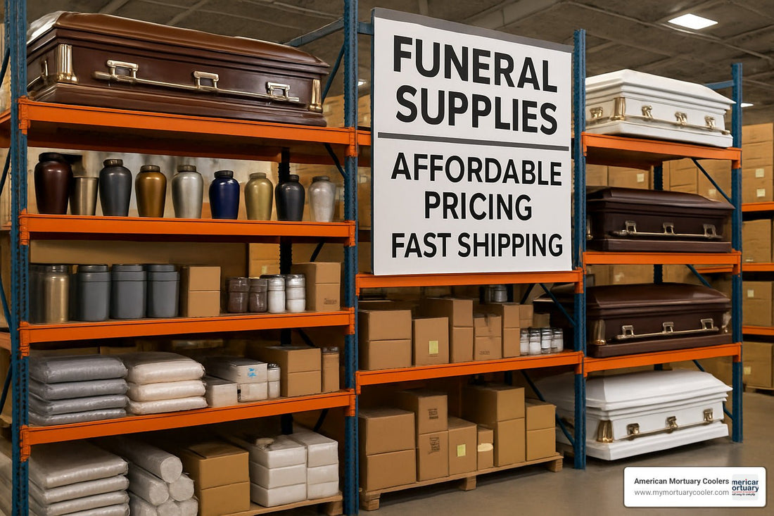 In Depth Guide to Affordable Funeral Supply Options - American Mortuary Coolers & Equipments