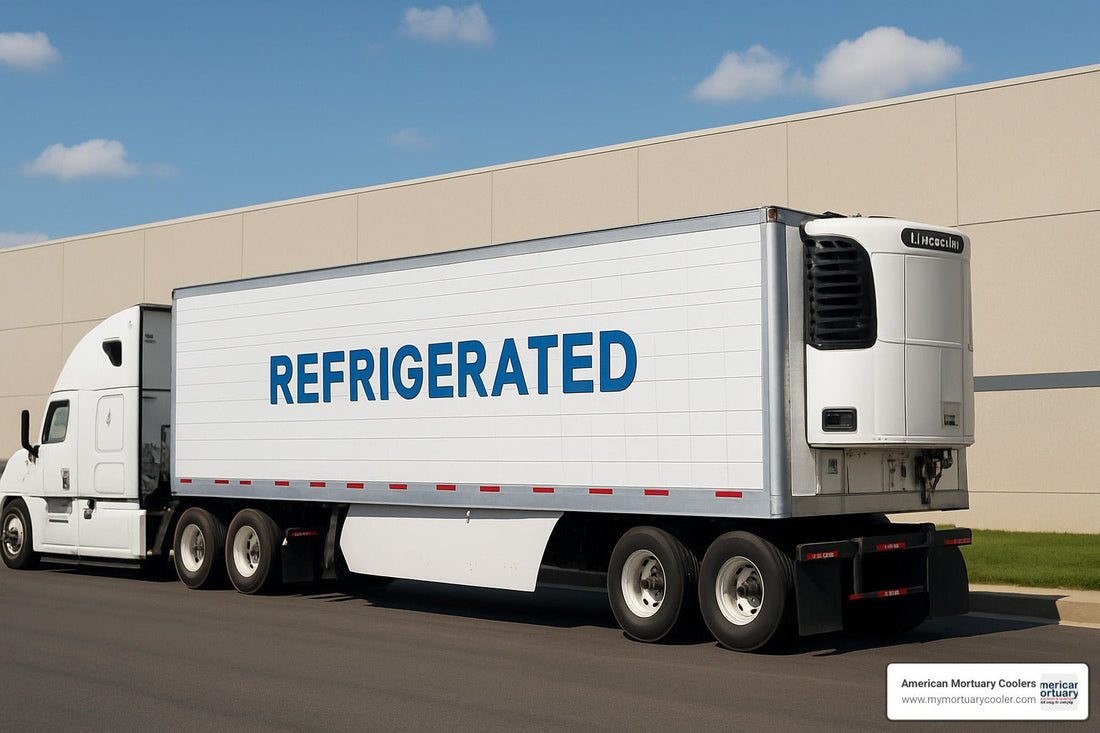In Depth Guide to Reefer Trailers: Understanding the Basics - American Mortuary Coolers & Equipments