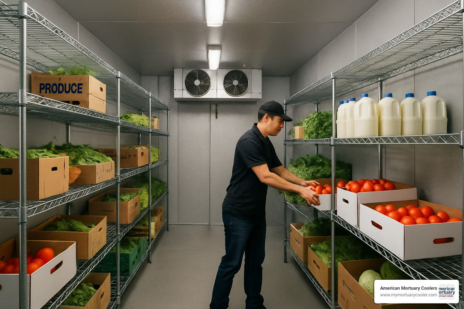 Keep It Cool with These Walk-in Fridge Options - American Mortuary Coolers & Equipments