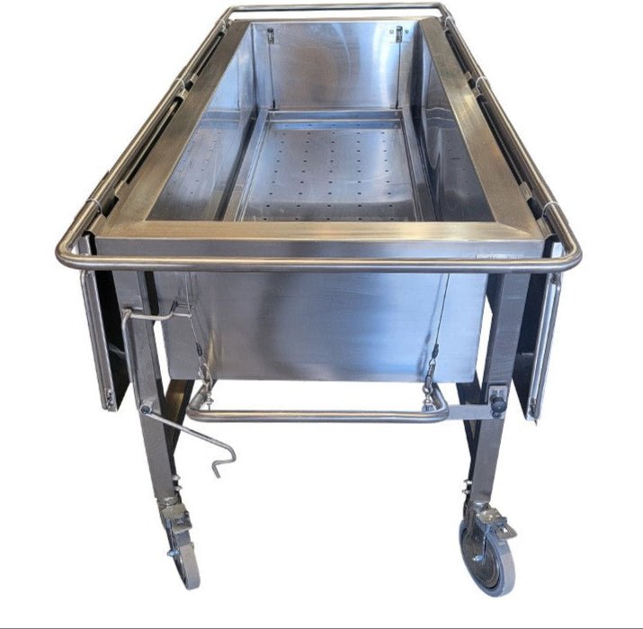 Stainless Steel Vented Autopsy Dissection Table — Hospital Morgue & Pathology Lab | Downdraft Fume Control | Model 1035-06DT-V