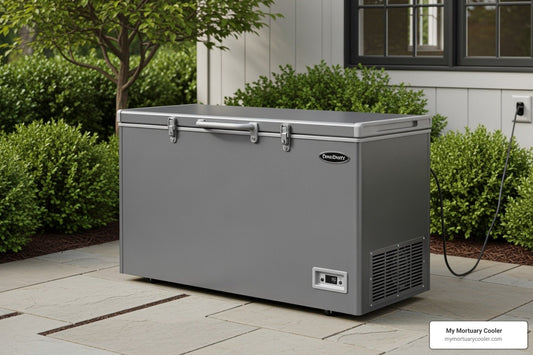 Outdoor Freezers: Your Ultimate Guide to Exterior Cold Storage - American Mortuary Coolers & Equipments