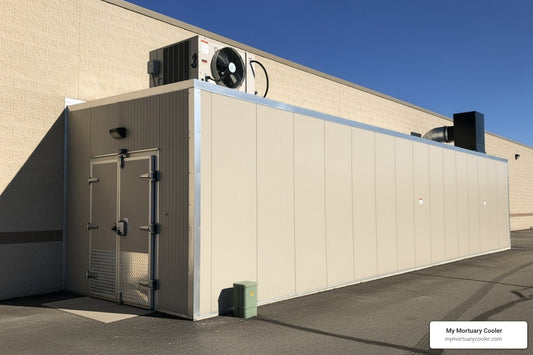 Outdoor Walk-In Coolers: Maximizing Storage and Efficiency - American Mortuary Coolers & Equipments