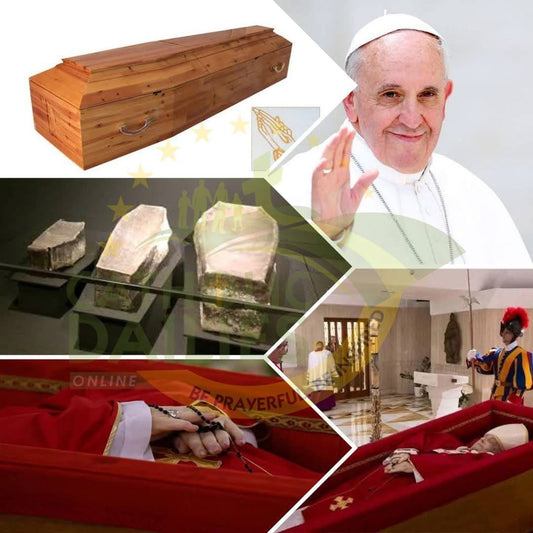 Papal Burial Tradition: Why Popes Are Buried in Three Coffins - Symbolism & History - American Mortuary Coolers & Equipments