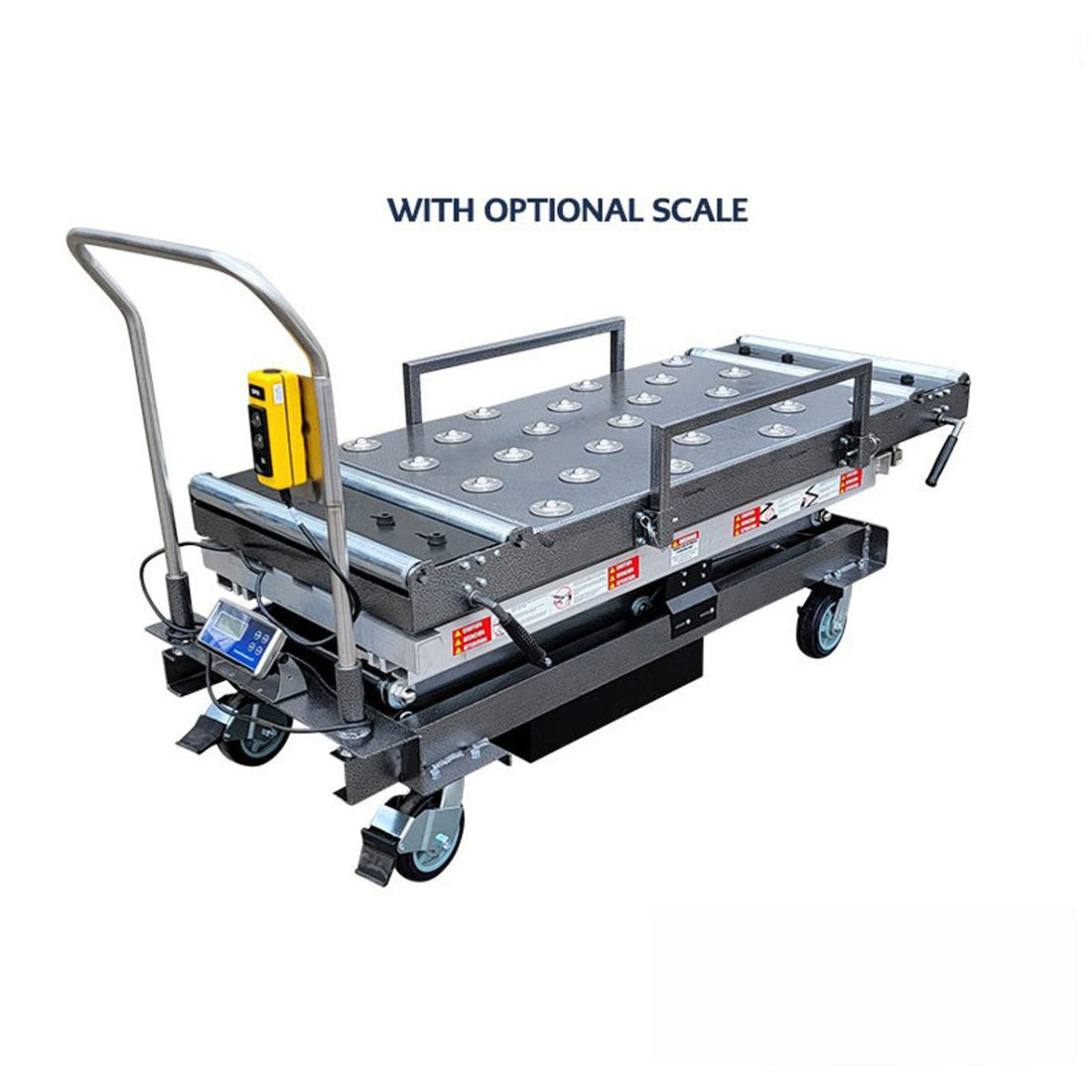 Powered Scissor Lift Aluminum Alloy Model HD-1000-AA, mortuary body lifter hoist