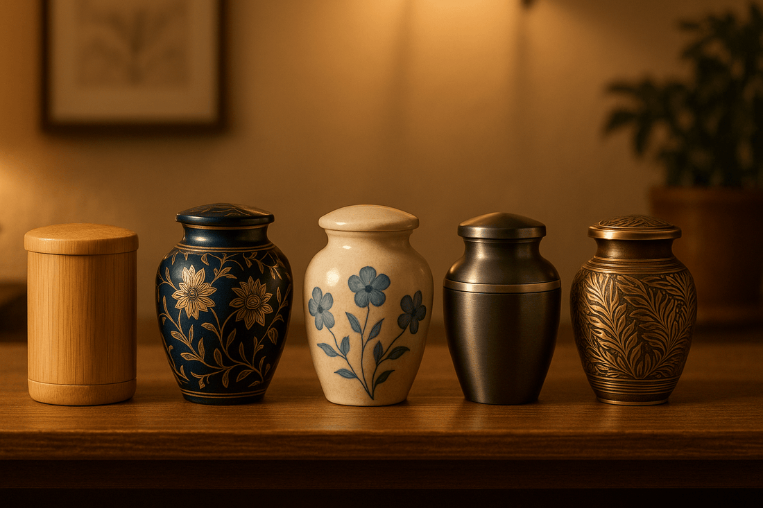 Small Urns for Human Ashes: A Detailed Guide - American Mortuary Coolers & Equipments