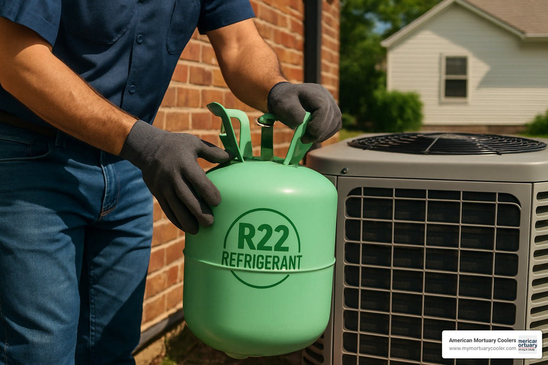Step-by-Step Guide to R22 Refrigerant Replacement and Purchase - American Mortuary Coolers & Equipments