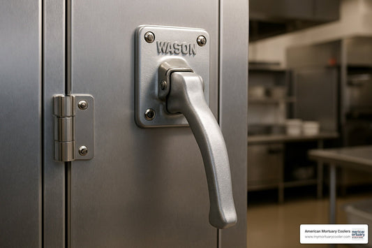 The Complete Guide to Buying a Kason Door Handle - American Mortuary Coolers & Equipments