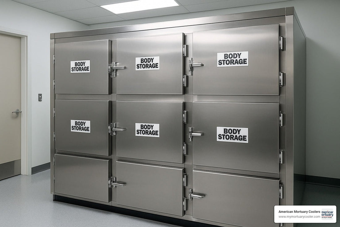 The Complete Guide to Buying a Morgue Refrigerator for Sale - American Mortuary Coolers & Equipments