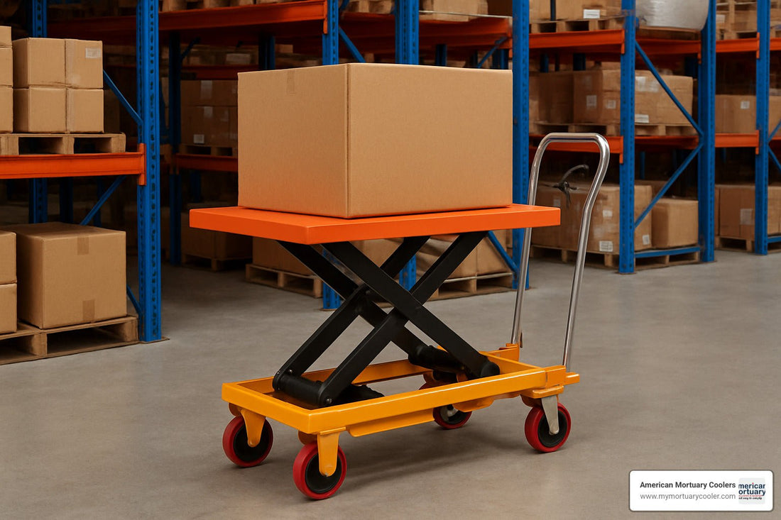 The Complete Guide to Choosing the Best Lift Cart Tables - American Mortuary Coolers & Equipments