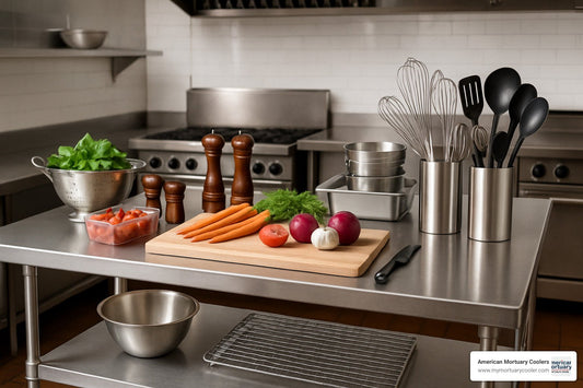 The Complete Guide to Choosing the Best Prep Table - American Mortuary Coolers & Equipments