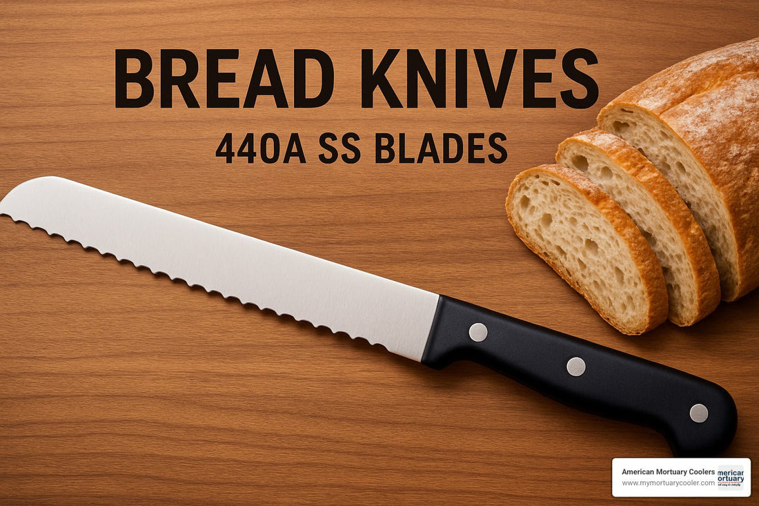 The Complete Guide to Comparing 440A SS Bread Knives - American Mortuary Coolers & Equipments