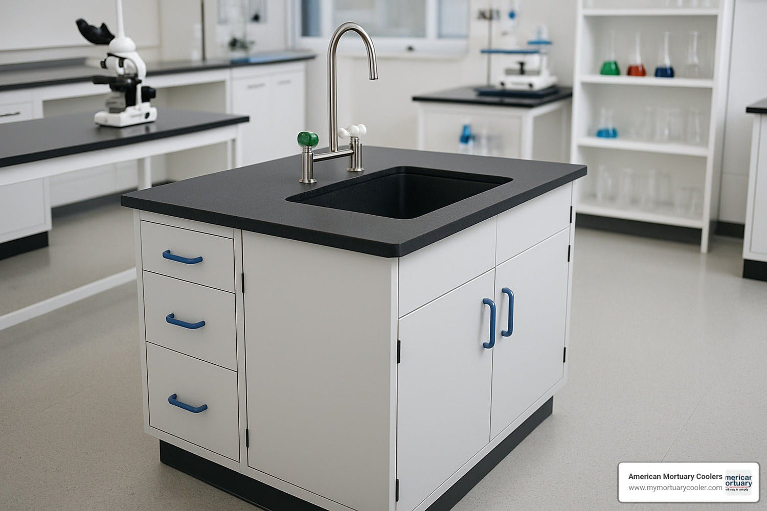The Complete Guide to Comparing Laboratory Sink Cabinets - American Mortuary Coolers & Equipments