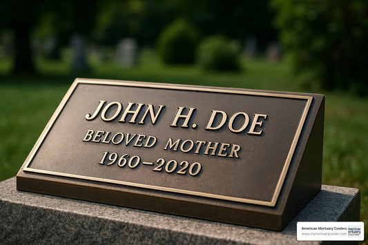 The Complete Guide to Metal Headstones for Graves - American Mortuary Coolers & Equipments