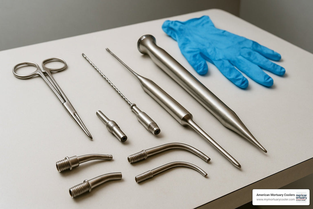 The Complete Guide to Mortician Tools - American Mortuary Coolers & Equipments