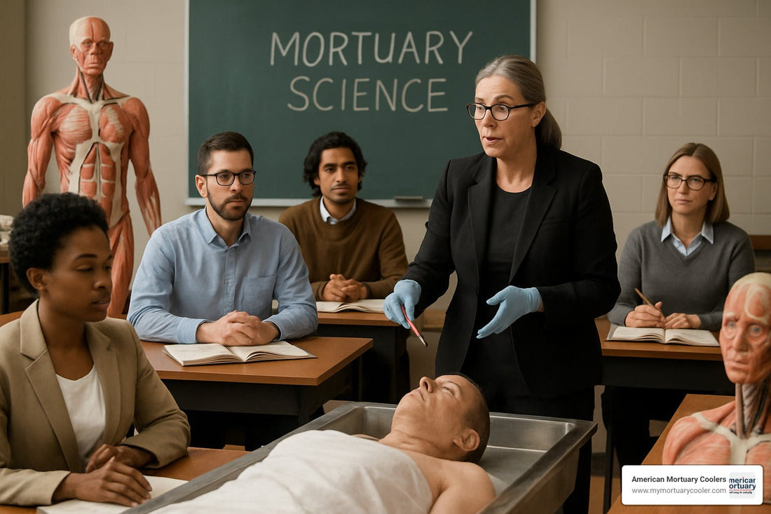 The Complete Guide to Mortuary Science Courses - American Mortuary Coolers & Equipments