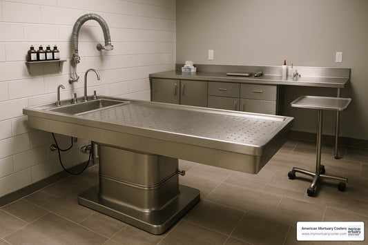 The Definitive Guide to Embalming Table Costs for Funeral Processions - American Mortuary Coolers & Equipments