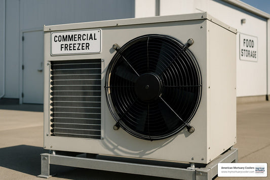 The Definitive Guide to Freezer Condenser Units - American Mortuary Coolers & Equipments