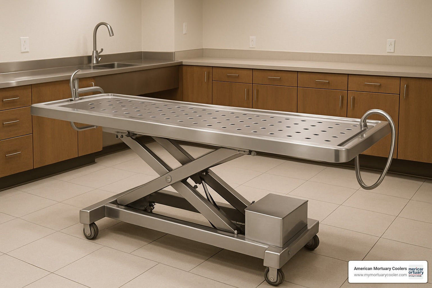 The Ins and Outs of Hydraulic Embalming Tables: A Comparison Guide - American Mortuary Coolers & Equipments