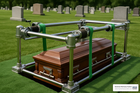 The Ultimate Guide to Buying Cemetery Lowering Devices - American Mortuary Coolers & Equipments