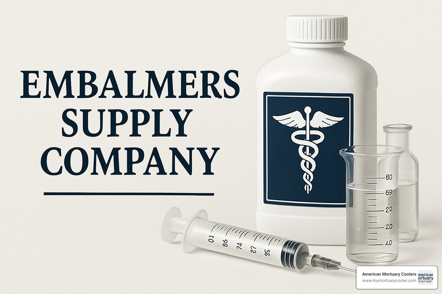 Choosing an Embalmer's Supply Company | AMC – MyMortuaryCooler.com