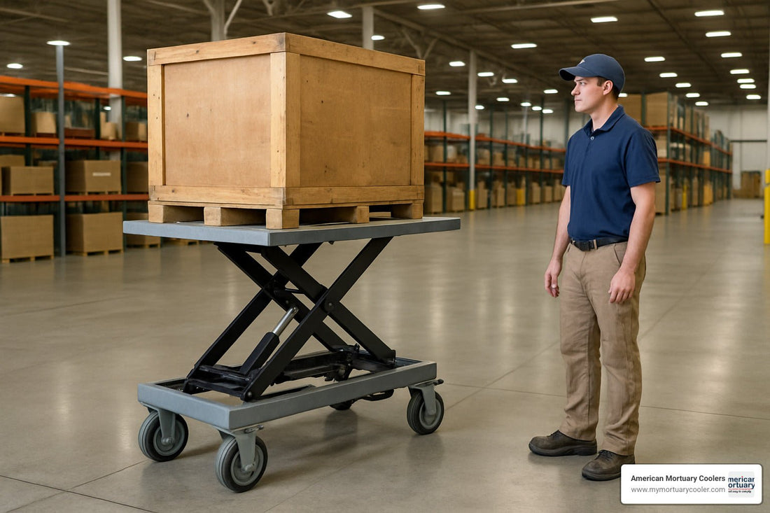 The Ultimate Guide to Choosing the Best Hydraulic Lift Cart - American Mortuary Coolers & Equipments