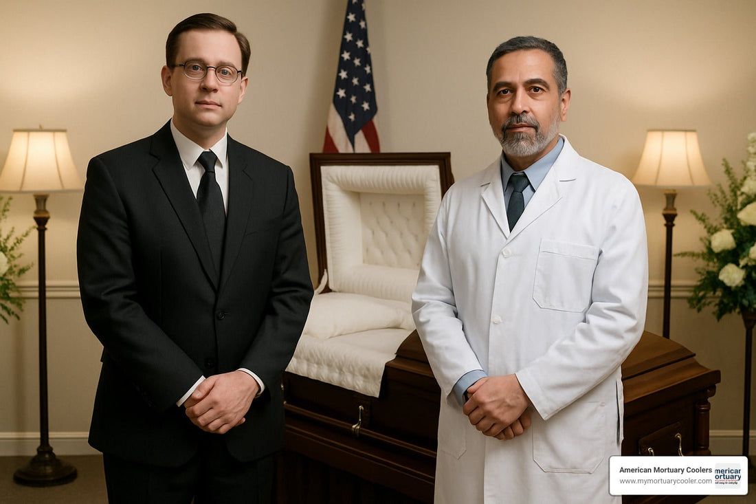 The Ultimate Guide to Whether a Mortician and Embalmer Are the Same - American Mortuary Coolers & Equipments