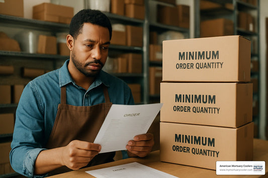 Understanding Minimum Order Quantities for Your Business - American Mortuary Coolers & Equipments