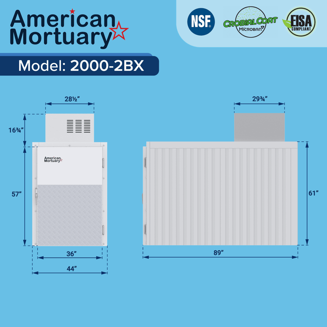 Walk-In Body Refrigerator – Nationwide Supplier | American Mortuary Coolers - American Mortuary Coolers & Equipments