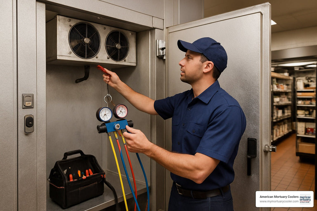 Walk In Cooler Service 101: Find Reliable Repair Providers - American Mortuary Coolers & Equipments