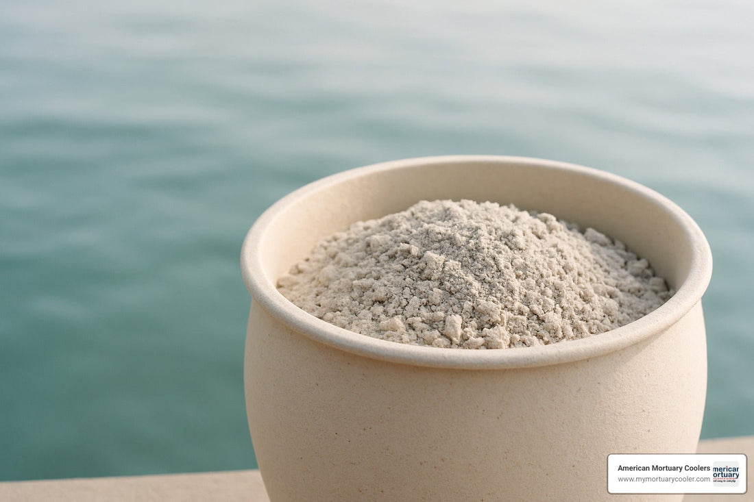 Water Cremation Ashes 101 - American Mortuary Coolers & Equipments