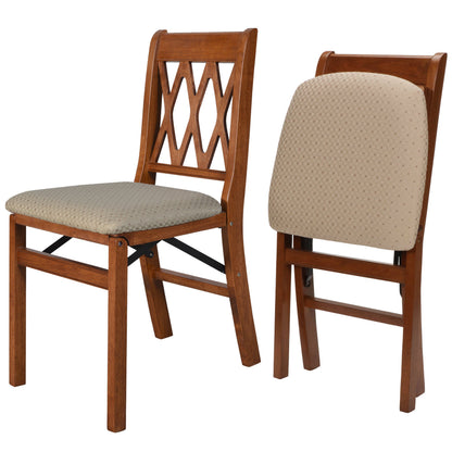 Stakmore Lattice Back Wood Folding Chair - view 14